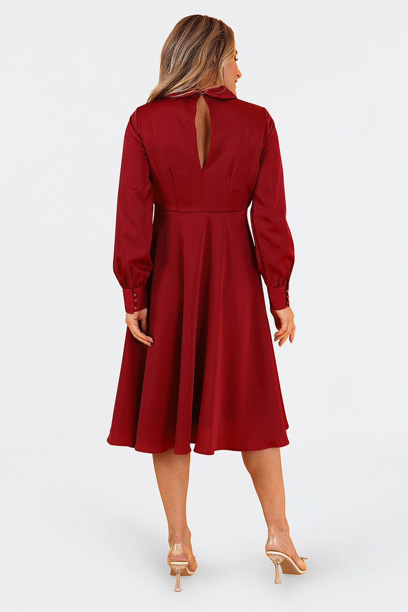 Little burgundy outlet dress