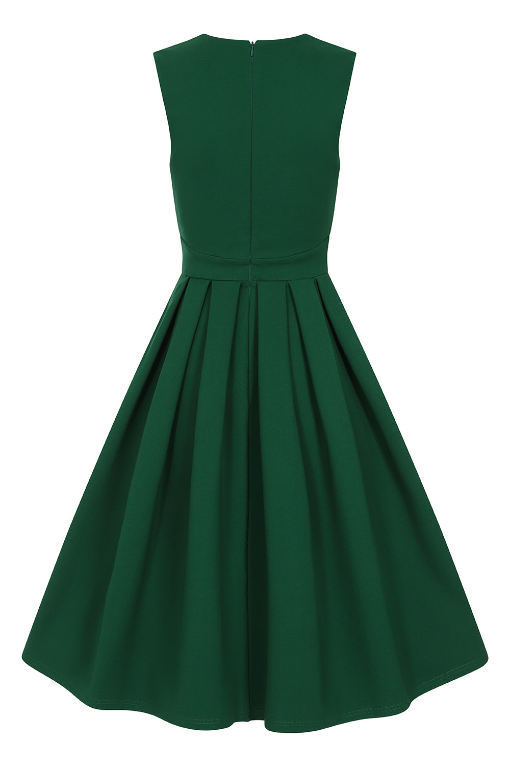 Forest green skater clearance dress