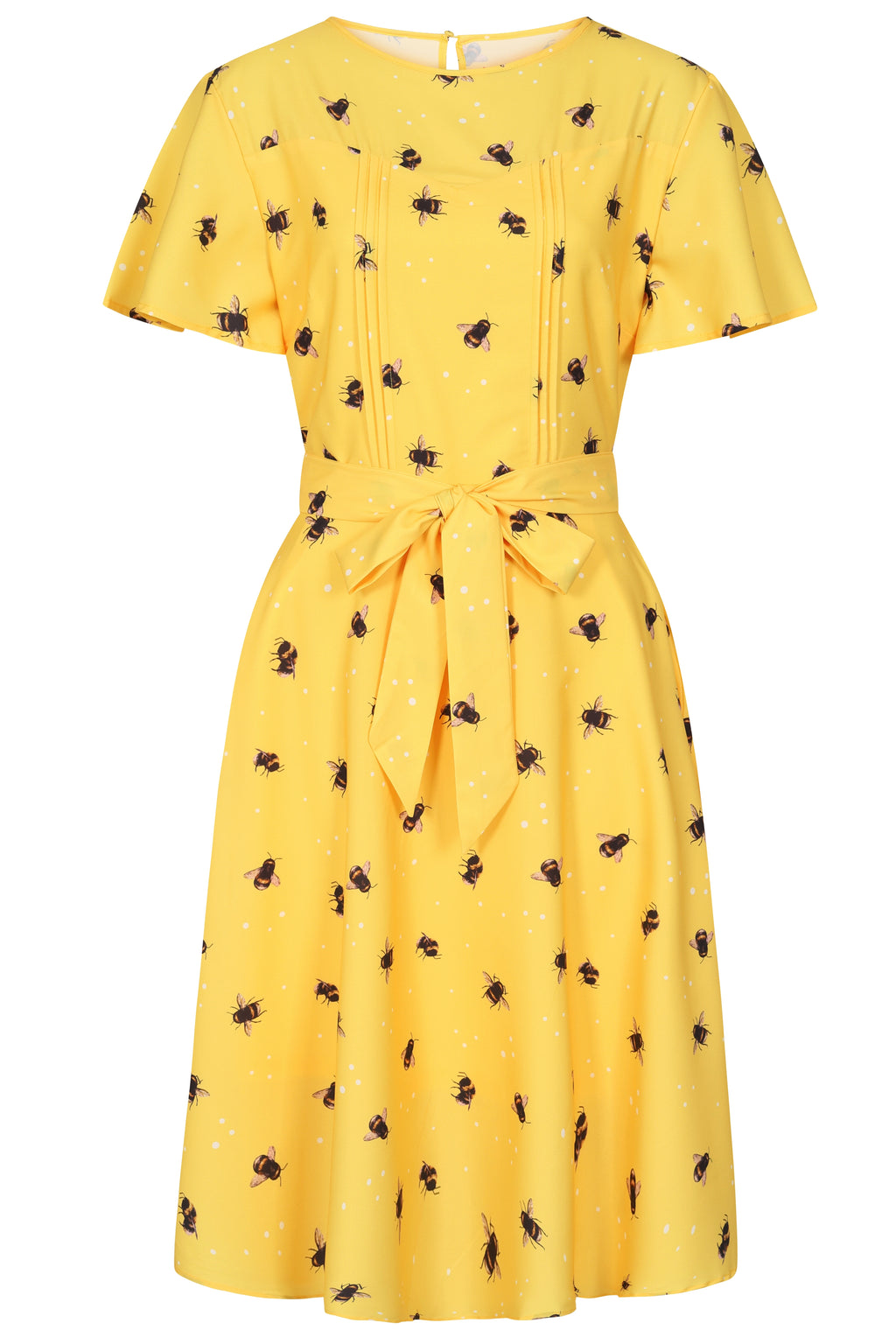 Bumble bee 2025 print dress